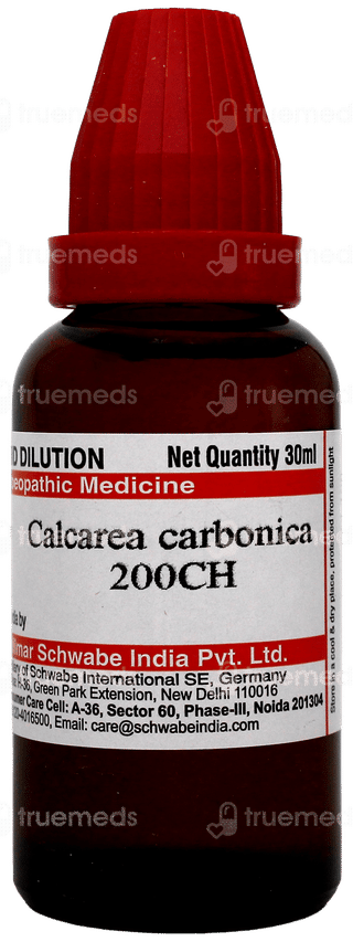 Dr Willmar Schwabe Calcarea Carbonica 200Ch Dilution 30Ml